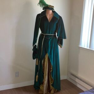 Rubie's Scarlett O’Hara Green Curtain Costume Cosplay Complete Outfit
